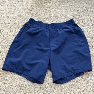 Lululemon Athletica Navy Blue Men's Shorts
